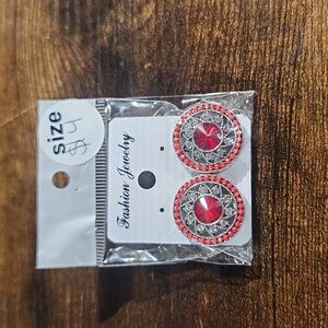 Large 2ct Earrings – Stunning Costume Jewelry